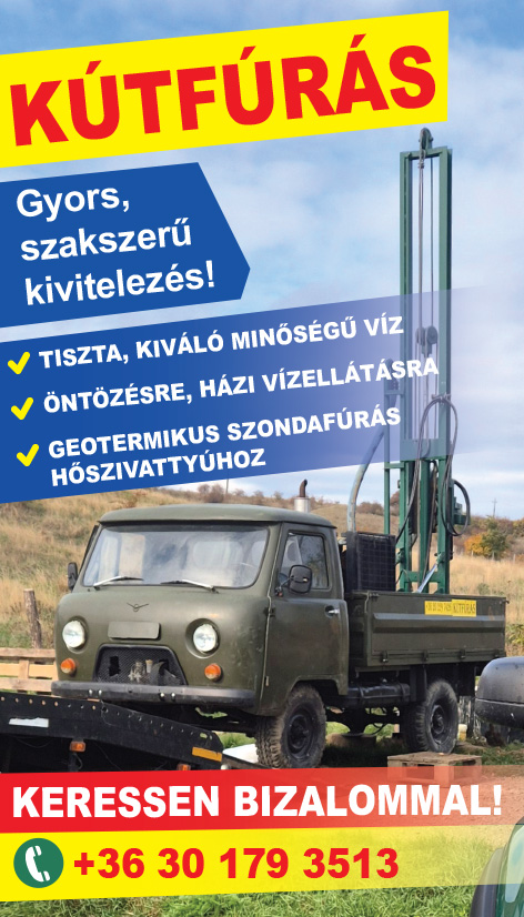 kútfúrás Miskolc